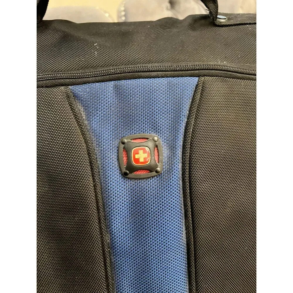 Wenger Swiss Gear Computer Laptop Tablet Carrying Black Briefcase Travel Bag 16
